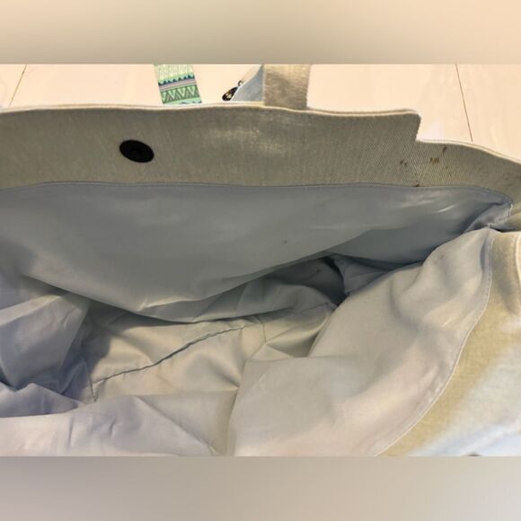 Cute light blue tote bag #8 - Picture 3 of 4